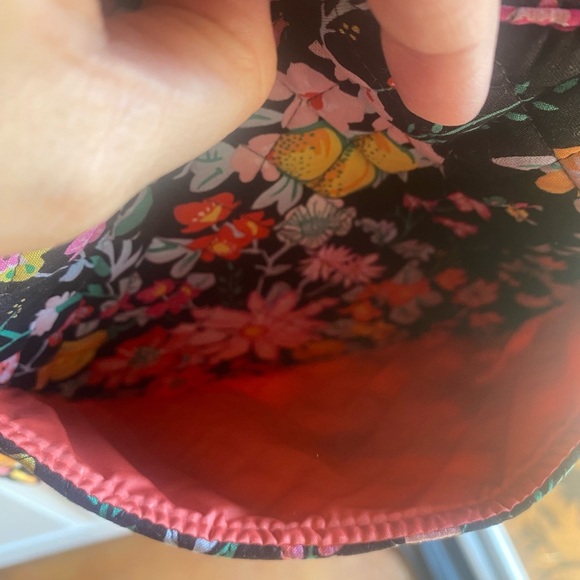 Vera Bradley Tangerine Twist Crossbody Messenger Bag Quilted Floral Colorful - Picture 5 of 12
